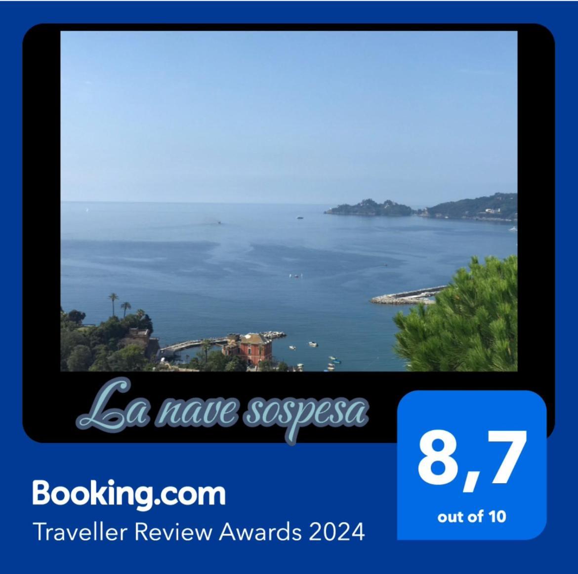 La Nave Sospesa Apartment Rapallo Luaran gambar